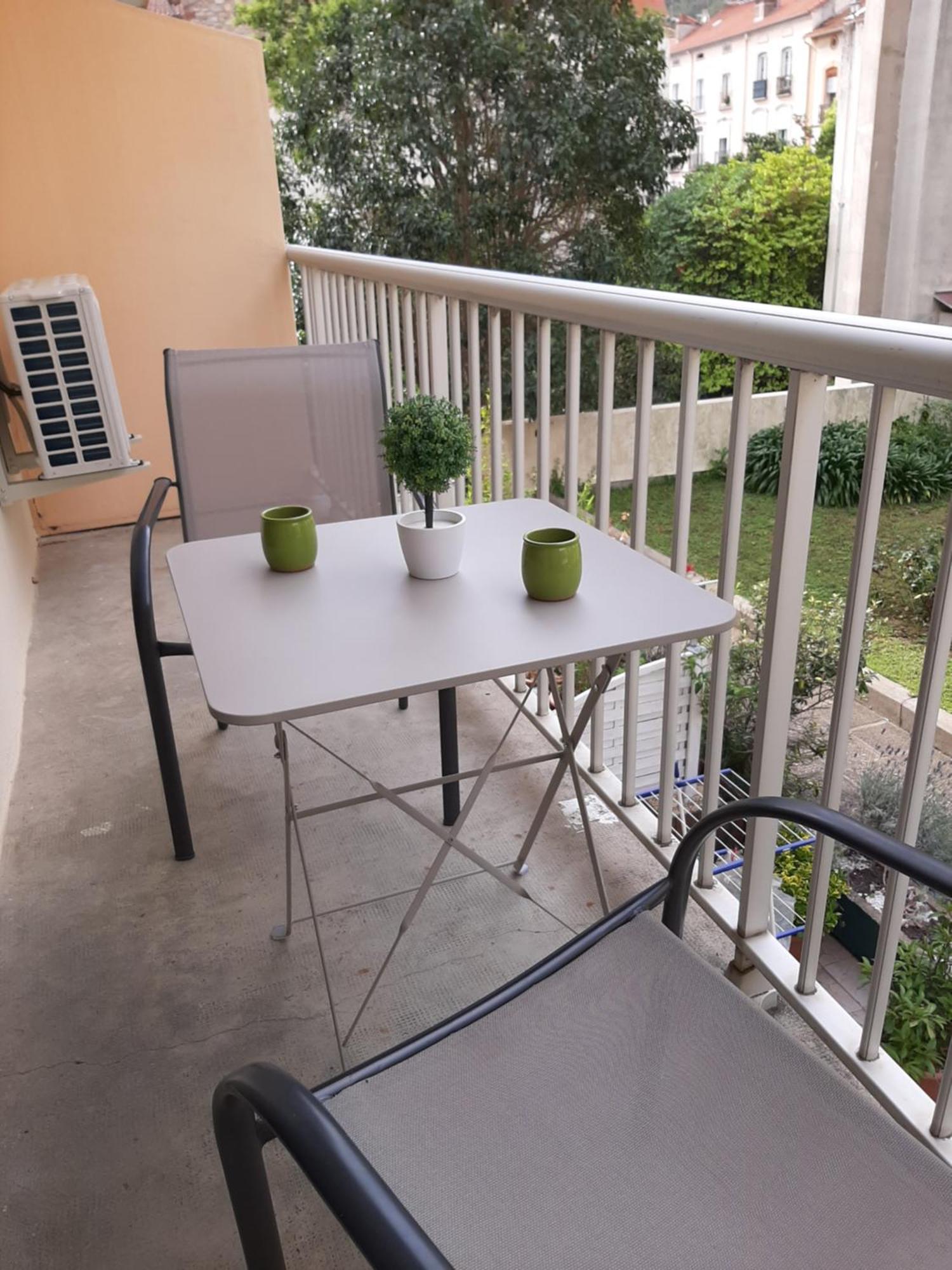 Studio Masol Avec Balcon Amélie-les-Bains-Palalda Exteriör bild